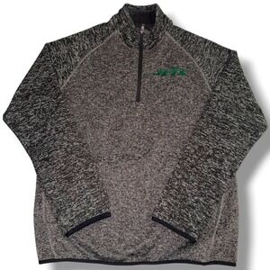Darius Rucker Quarter Zip Mens L Grey NFL NY Jets Gotham City Football Pullover